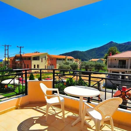 Room In Studio - Hotel Georgia - Bright Rooms Near The Golden Beach In Thassos Island * 克里斯阿穆迪亚